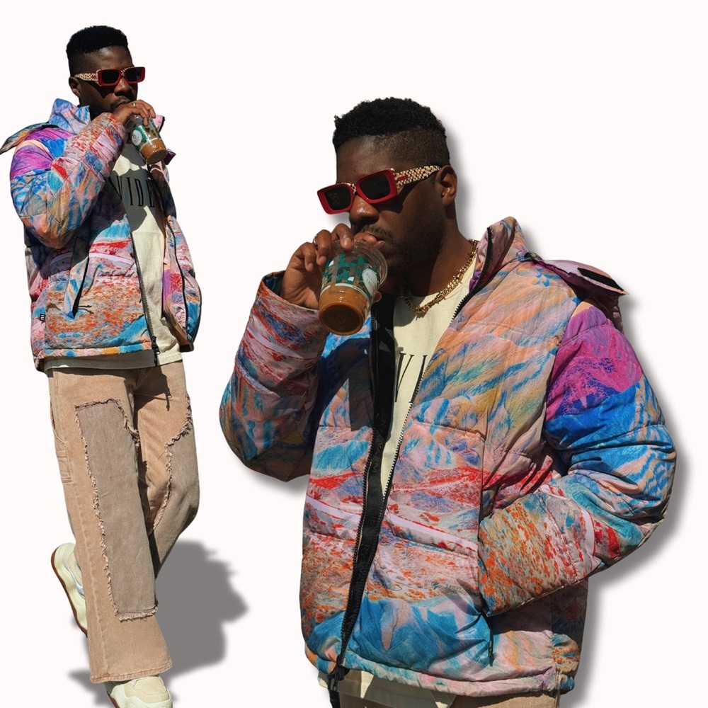 Multicolor Men's Jacket
